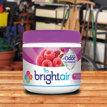 BRIGHT Air® Super Odor Eliminator, Wild Raspberry And Pomegranate, 14 Oz Jar, 6-carton freeshipping - TVN Wholesale